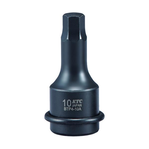 KTC 12.7sq. インパクトレンチ用ヘキサゴンレンチ 対辺寸法19mm 全長60mm BTP4-19AP