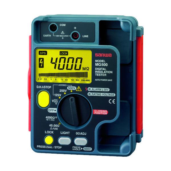 SANWA fW^≏Rv 500V/250V/125V MG500