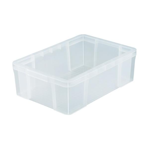 【メーカー】●トラスコ中山（株）【仕様】●容量(L)：13.3●色：透明●外形寸法(mm)間口：435●外形寸法(mm)奥行：296●外形寸法(mm)高さ：140●有効内寸(mm)間口：375●有効内寸(mm)奥行：245●有効内寸(mm)...