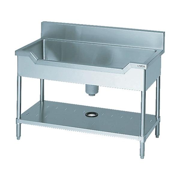 (送料別途)(直送品)マルゼン 舟型シンク1200×600×800(ホース付) BSF1-126