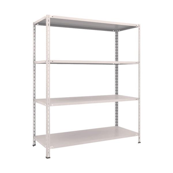 (�����ʓr)(�����i)TRUSCO �X�`�[�����b�N �y�ʒI ���I�{���g���X�^1500X600X1800 4�i �l�I�O���[ L65W-14:NG