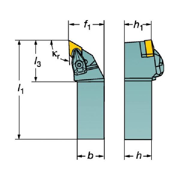 SANDVIK �R���^�[��RC �l�K�`�b�v�p�V�����N�o�C�g(410) DDJNR 2525M 11