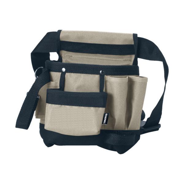 TRUSCO �c�[���o�b�O �c�[���z���X�^�[ 5�|�P�b�g �u���b�N�F TTH-200-BK