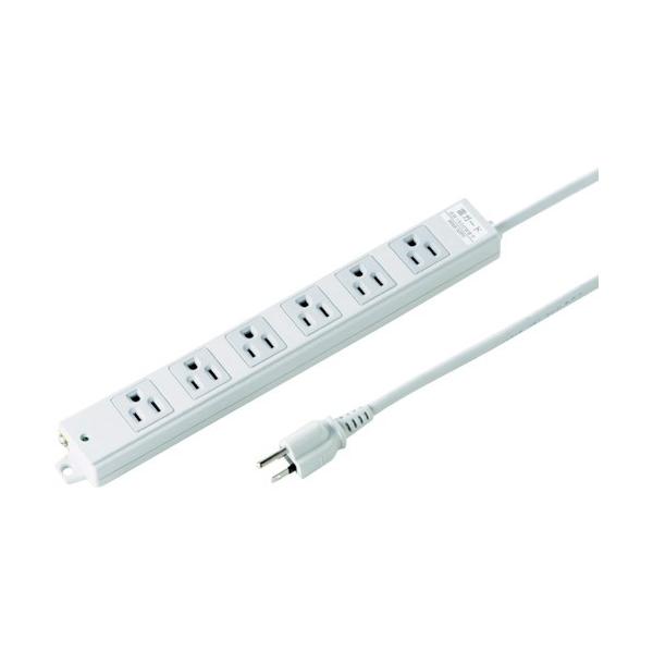 SANWA �H���������K�[�h�^�b�v �m�[�}���R���Z���g 6�� �P�[�u����3m TAP-K6NSP-3