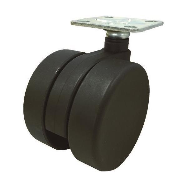 SAMSONG �f�U�C���o�փL���X�^�[�uFrog�v�� �v���[�g ���� 65mm FROG-P-65-BK