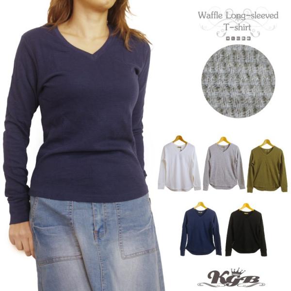 Tシャツ 長袖 レディース Vネック ワッフル ロンt Buyee Buyee Japanese Proxy Service Buy From Japan Bot Online