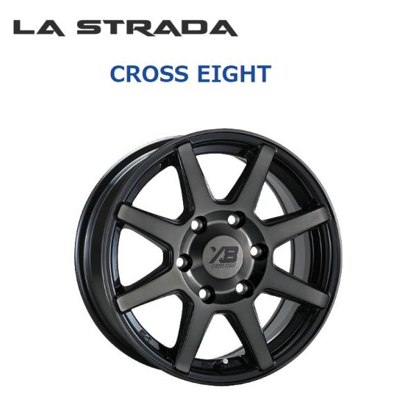 LA STRADA 送料無料 阿部商会 TIRADO CROSS EIGHT 6.5J-16 +44 LA STRADA 送料無料 阿部商会 TIRADO CROSS EIGHT 6.5J-16 +44