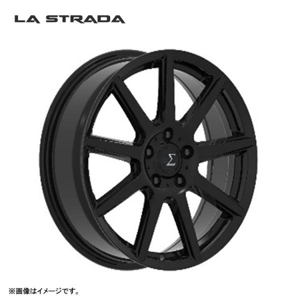 送料無料 ラストラーダ LA-STRADA TIRADO シグマ 8J-19 +30 5H-120 (19インチ) 5H120 8J+30【1本単品 新品】