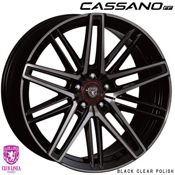 20インチ 5H112 9.5J 9.5J+28 5穴 ホイール 【4本セット 新品】  CASSANO FF (BCP) 送料無料 クラブリネア