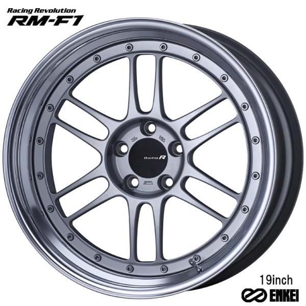 19インチ 5H112 8.5J 8.5J+35 5穴 ホイール 【4本セット 新品】  Racing Revolution RM-F1 【受注生産品】 送料無