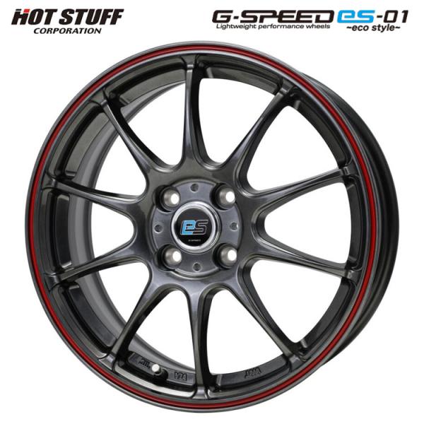 HOT STUFF（ホットスタッフ） 15インチ 4H100 5.5J 5.5J+50 4穴