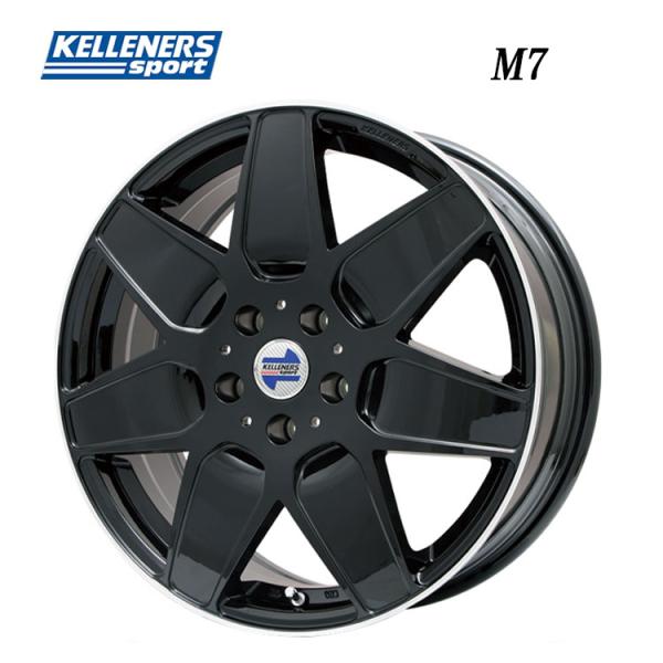 送料無料 ケレナーズ KELLENERS M7 7J-17 +54 5H-112 (17インチ) 5H112 7J+54【1本単品 新品】