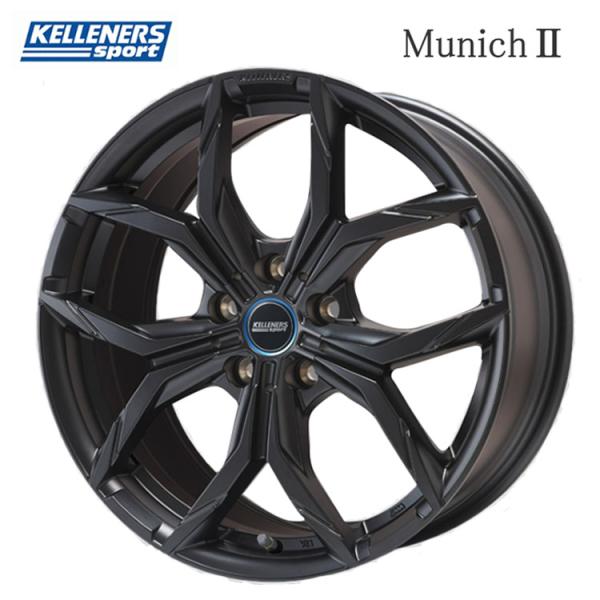 18インチ 5H112 7.5J 7.5J+51 5穴 ホイール 【4本セット 新品】  Munich2 送料無料 ケレナーズスポーツ