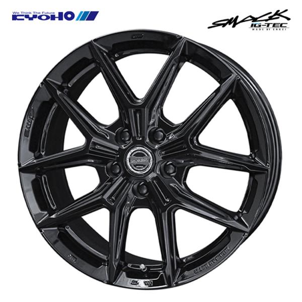 16インチ 5H100 6J 6J+45 5穴 ホイール 【2本セット 新品】  SMACK IG-TEC 送料無料 共豊