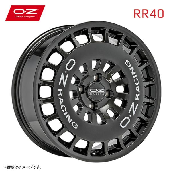 18インチ 5H112 7.5J 7.5J+35 5穴 ホイール 【2本セット 新品】  RR40 送料無料 OZ