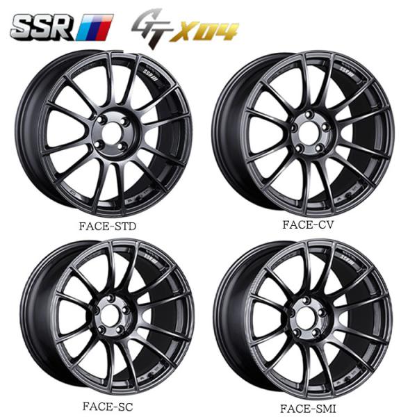 SSR 18インチホイール SSR 18×9.5J +22 5/114.3 SSR GTX02 新品 18インチ ホイールのみ 1本