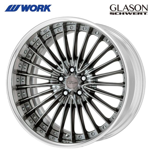 WORK 19インチ 5H120 12J 12J+85〜-33 5穴 ホイール 【1本単品 新品