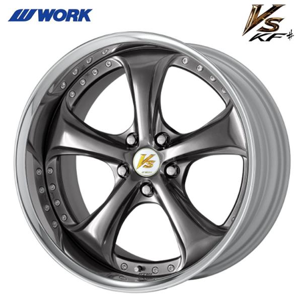 WORK 19インチ 5H114.3 9J 9J+20 5穴 ホイール 【2本セット 新品】 VS