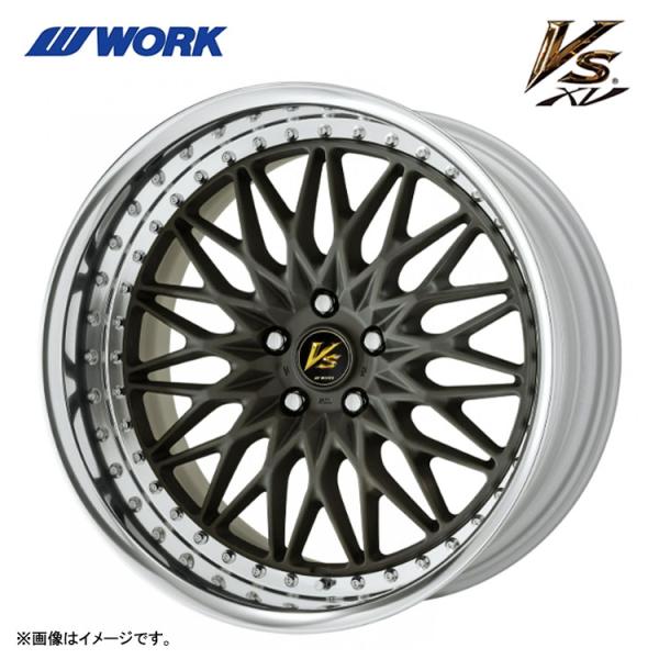 WORK 20インチ 5H114.3 8.5J 8.5J+9 5穴 ホイール 【2本セット 新品