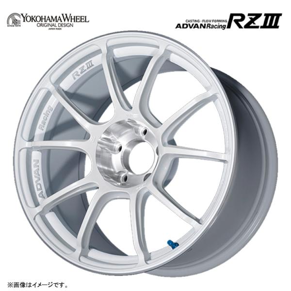 18インチ 5H114.3 8.5J 8.5J+50 5穴 ホイール 【1本単品 新品】  ADVAN Racing RZIII