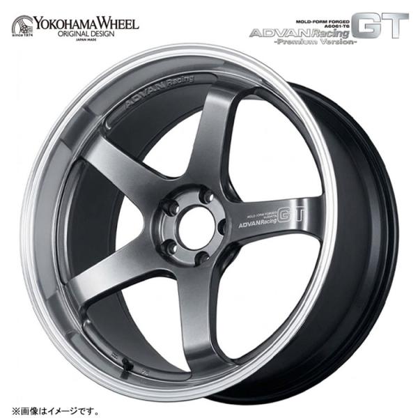 19インチ 5H120 8.5J 8.5J+47 5穴 ホイール 【2本セット 新品】  ADVAN Racing GT Premium version 送料無
