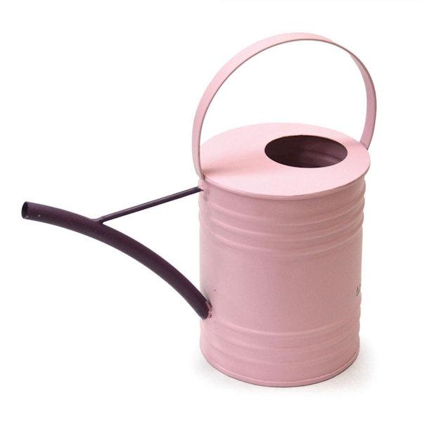 アンティーク調 ツートンシンプルジョウロ/ピンク ガーデニング雑貨