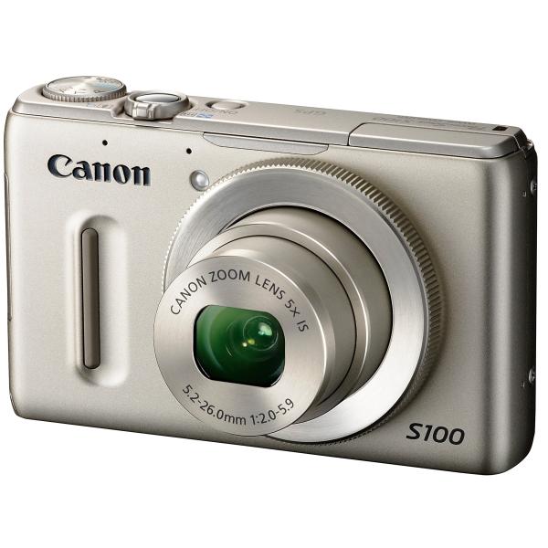 Canon デジタルカメラ PowerShot S100 シルバー PSS100(SL) 1210万画素 広角24mm 光学5倍ズーム 3.0型TFT