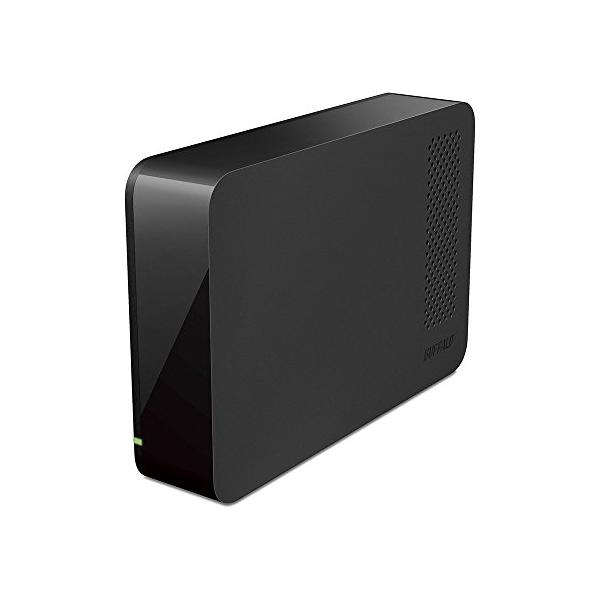 BUFFALO USB3.0用 PC/家電対応 外付けHDD 1TB ブラック HD-LC1.0U3-BKE