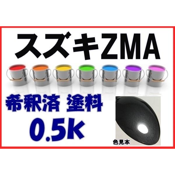 スズキZMA 塗料 クエーサーグレーM エスクード ジムニー カラー