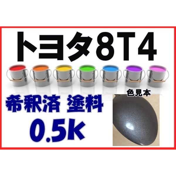 トヨタ8T4 塗料 ブルーM ラクティス カローラルミオン 希釈済 カラーナンバー カラーコード 8T4 :t8t4:KH企画 - 通販 ...
