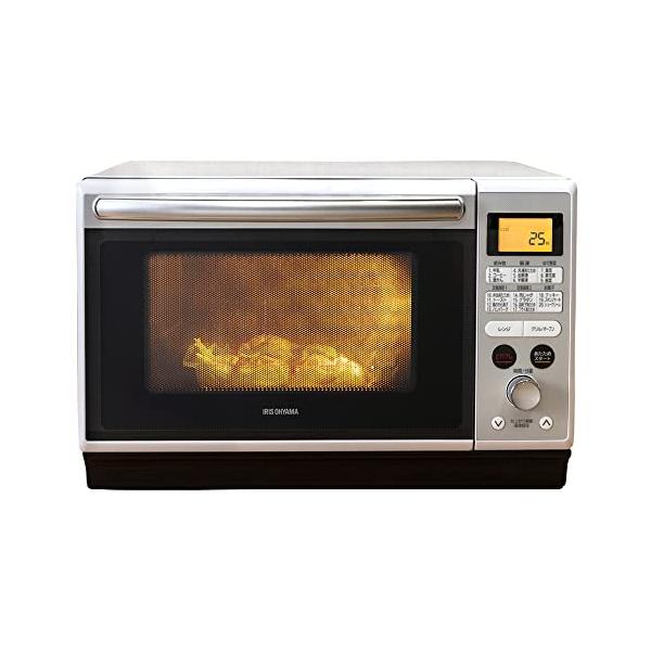 アイリスオーヤマ 過熱水蒸気 スチームオーブンレンジ 24L ホワイト MOF2402