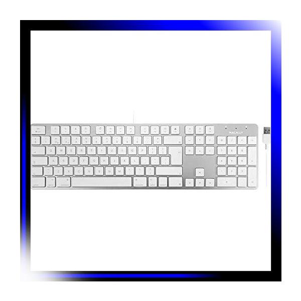 Slimkeyproa Uk Mac用usb Aキーボード イギリスqwertyキー配列 日本限定