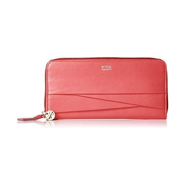 新作製品 世界最高品質人気 コーラル ニナ リッチ ディエッ ラウンドファスナー長財布