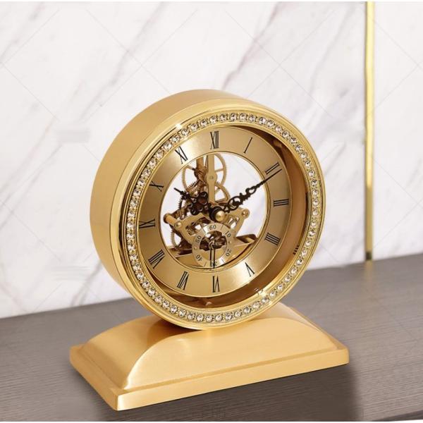 置き時計 機械 黄銅 現代 おしゃれ アンティーク調 : KIANNA SHOP