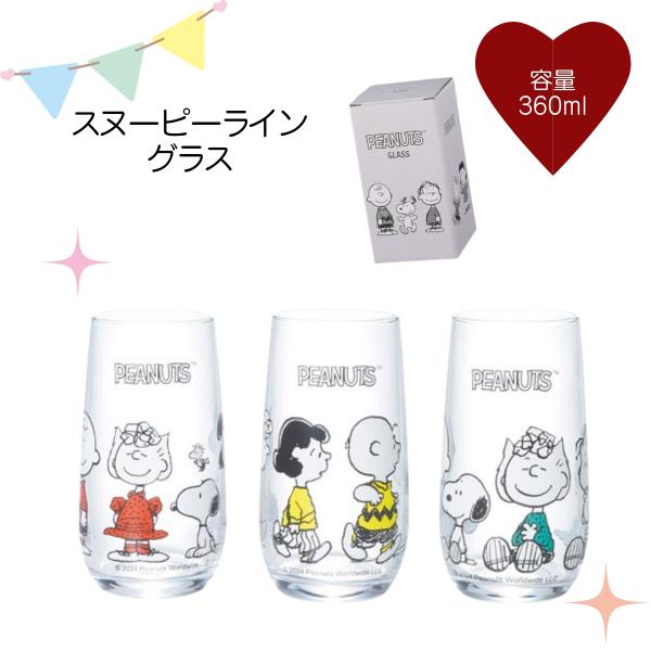 スヌーピーライングラス, キャラクターデザイン, 360ml, ギフトボックス付き, ギフト, 景品, イベント, ノベルティ, アメリカン, プレゼント, 記念品