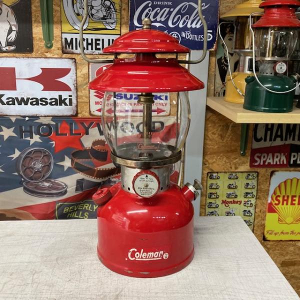 1964年2月 コールマン 200A ランタン （レッドボーダー）s72 e3a98d9872a9a156de0174aa4cc89f