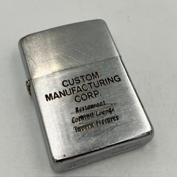 ZIPPO（ジッポー） ライター 1968年 企業もの 豆腐フェルト : KIC 