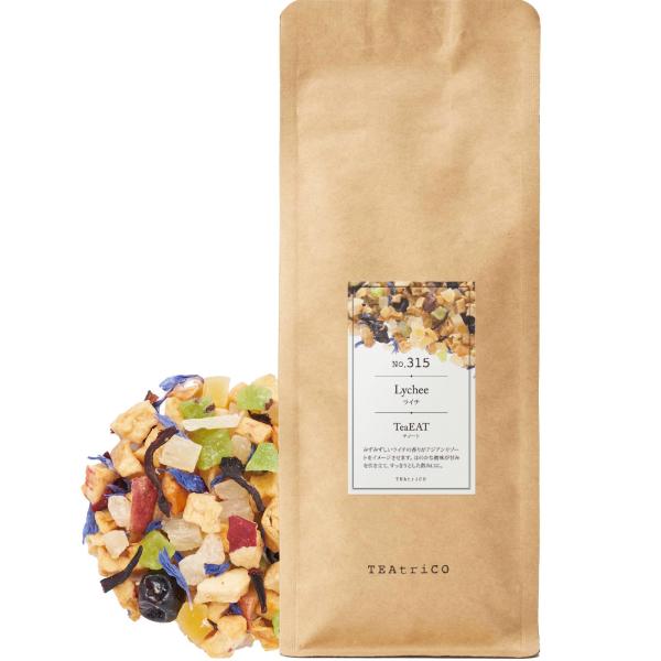 ティート　teat 新品未使用品 TEAtriCO(ティートリコ) フルーツティーティート ライチ 200g : きちべ