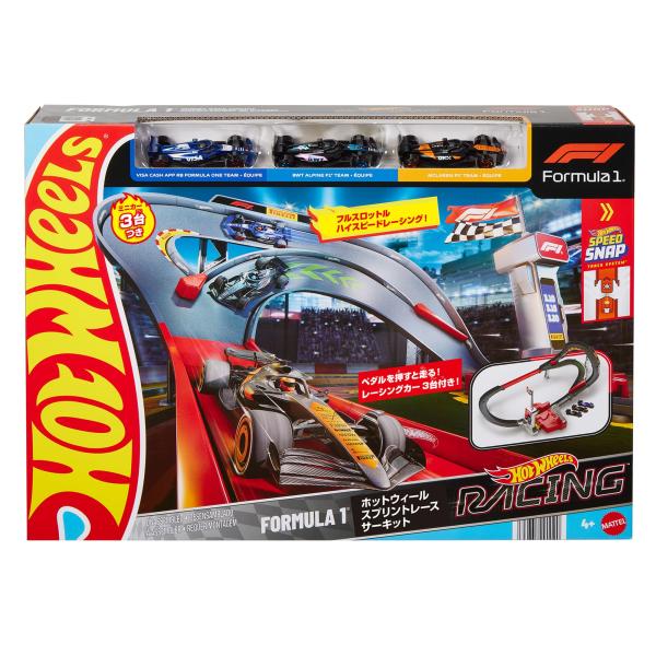 李　ホットウィール Formula 1 4台セット ホットウィール(Hot Wheels) Formula 1 スプリントレース サーキット