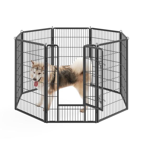 新品未使用　FEANDREA ペットサークル 高さ120cm パネル8枚　大型犬 FEANDREA ペットサークル 高さ120cm 大型犬用 超大型犬用 パネル8枚