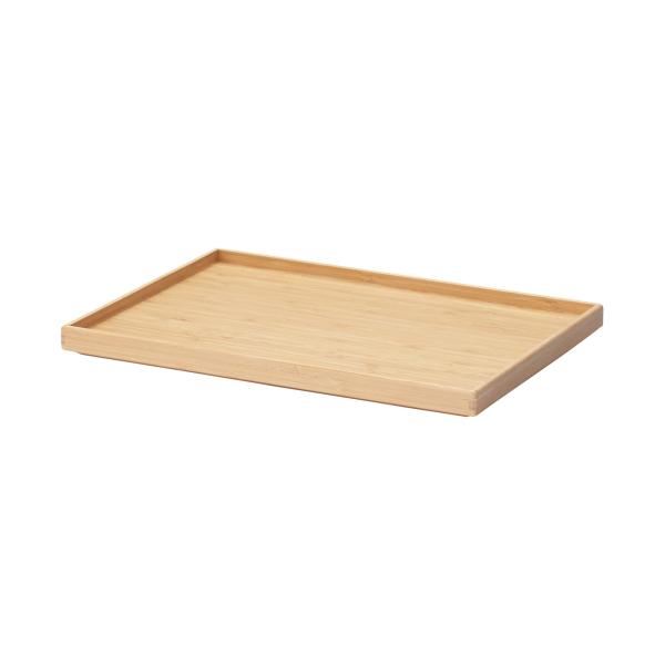 無印良品 重なる竹材長方形ボックス 収納用品 フタ 幅37×奥行26×高さ2.5cm 12047278 衣装ケース 収納ケース 収納ボックス