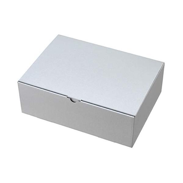 ヘッズ 日本製 無地 ギフトボックス 34.3×11.5×24.5cm シルバーグレー