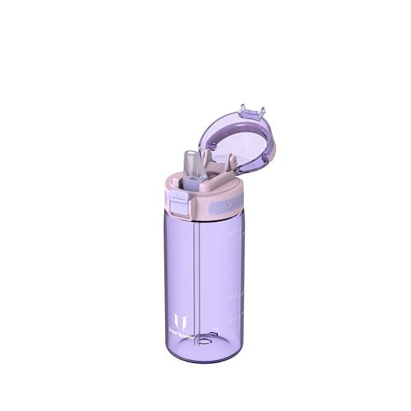 Super Sparrow 水筒 ウォーターボトル - 500ml - 米国Tritan BPAフリーストローボトル- 適用 スポーツ、 学校 、野