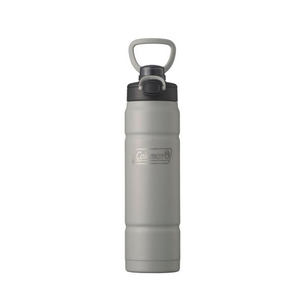 Coleman(コールマン) 真空断熱スポーツボトル/710ml(グレー) 水筒 保冷 直飲み スポーツドリンク対応 ワンタッチオープン ハンドル付