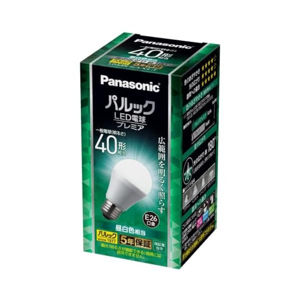 パナソニック LED電球 プレミア E26口金 電球40形相当 昼白色相当(4.2W) 一般電球広配光タイプ 密閉器具対応 LDA4NGSK4F