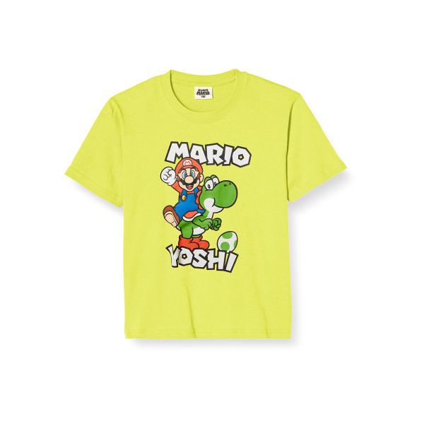 Tシャツ マリオ グッズ キャラクター キッズ HERE WE GO ヨッシー
