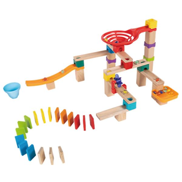 Hape(ハペ) ころころくみかえスライダー きほんセット 3才以上 木製 スロープトイ おもちゃ E8862