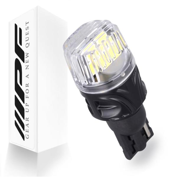 M's Basic by IPF バックランプ LED 車用 T16 600lm 6000K ホワイト 12V用 1本入 車検対応 定電流回路搭載