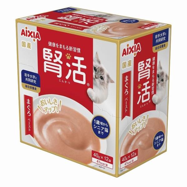 腎活 まぐろペースト 総合栄養食 40g×12個セット