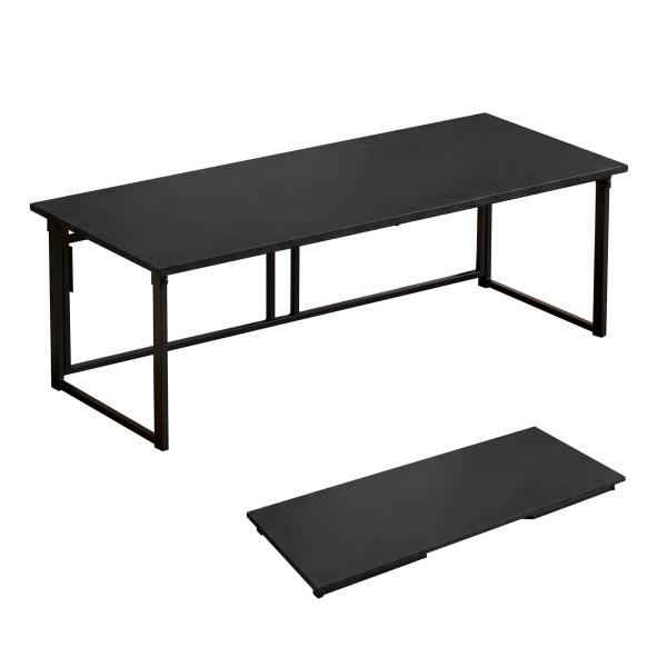 オーエスジェイ(OSJ) 折りたたみ ローデスク 幅120×奥行50×高さ40cm パソコンデスク 組み立て不要 完成品 つくえ 勉強机 low d